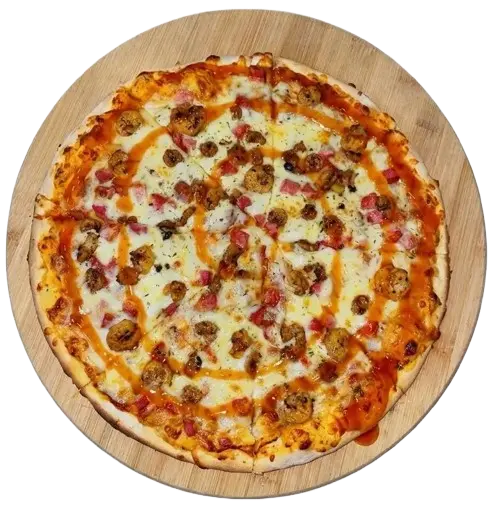 Shrimp pizza